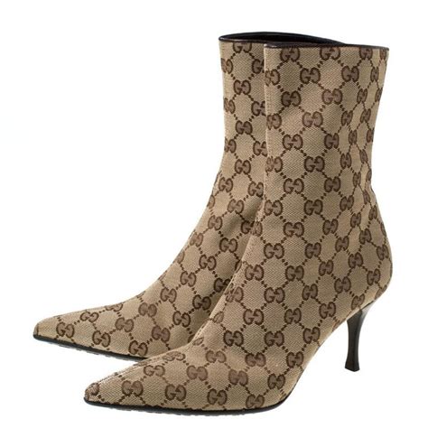 gucci ankle boots sale|Gucci monogram boots price.